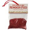 Reindeer Feed Hinged Box - Wood, Paper, Metal, Glitter, Ribbon