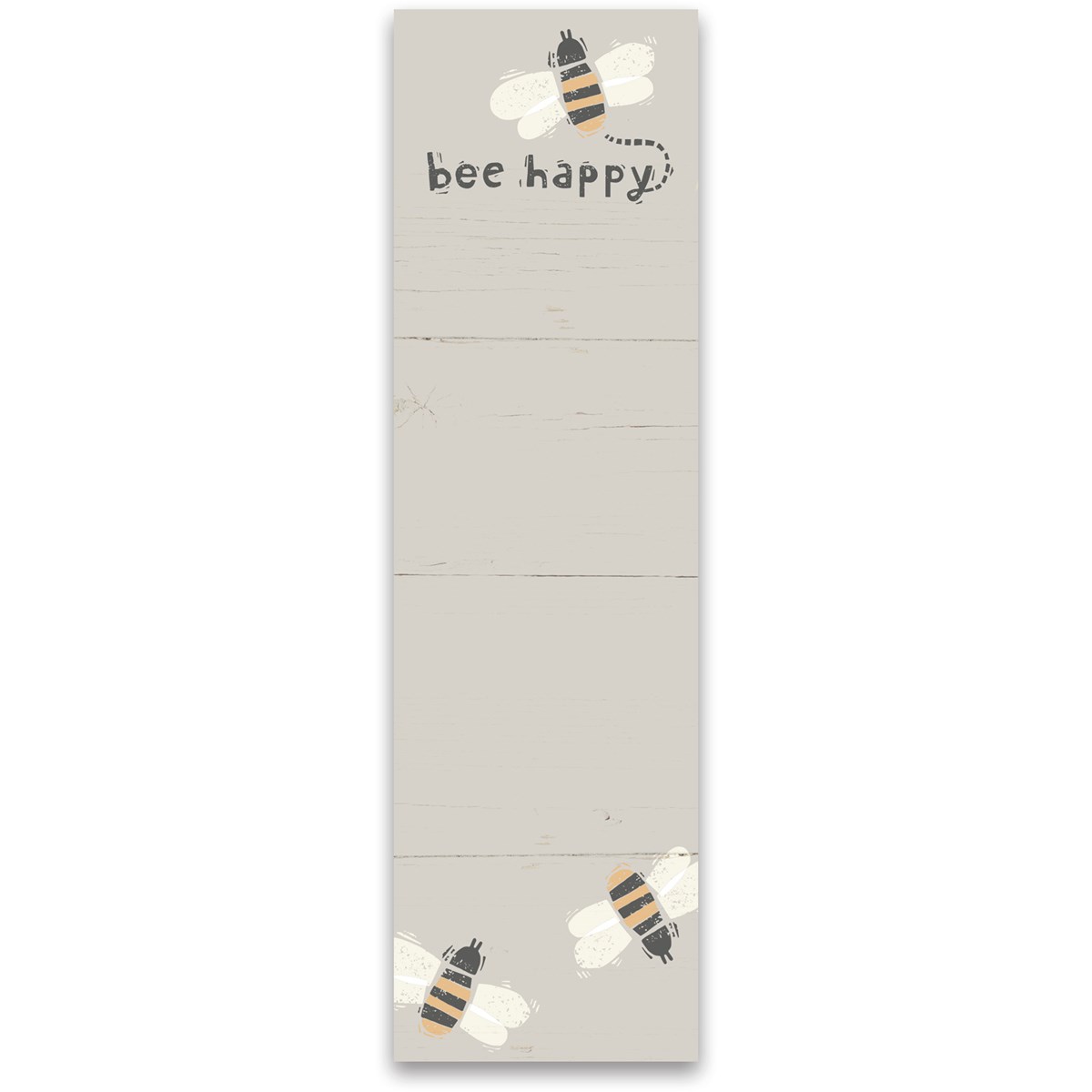 Bee Happy List Pad - Paper, Magnet