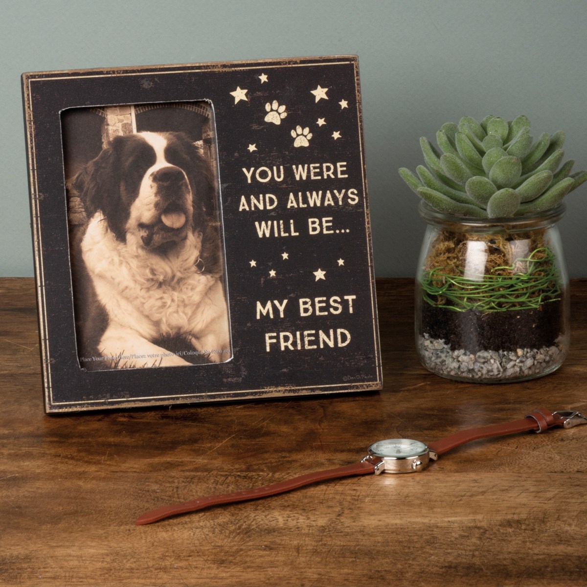 Always Will Be My Best Friend Photo Frame - Wood, Paper, Glass, Metal