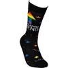 Awesome Friend Stars Socks - Cotton, Nylon, Spandex