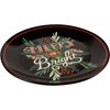 Merry And Bright Plate - Stoneware