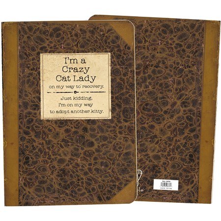 I'm A Crazy Cat Lady Journal - Paper