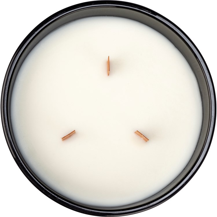 The Boss Candle - Soy Wax, Glass, Wood