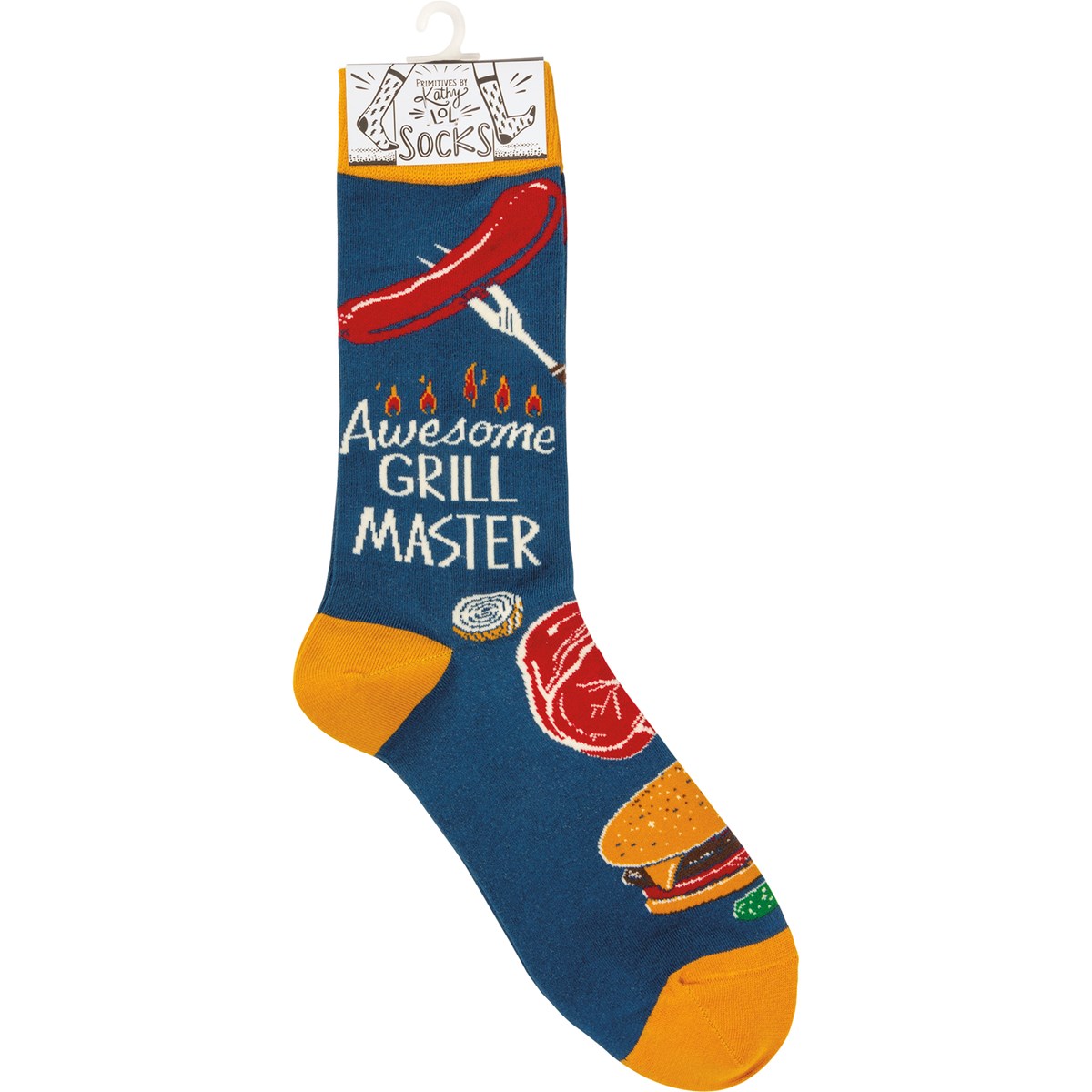 Awesome Grill Master Socks - Cotton, Nylon, Spandex