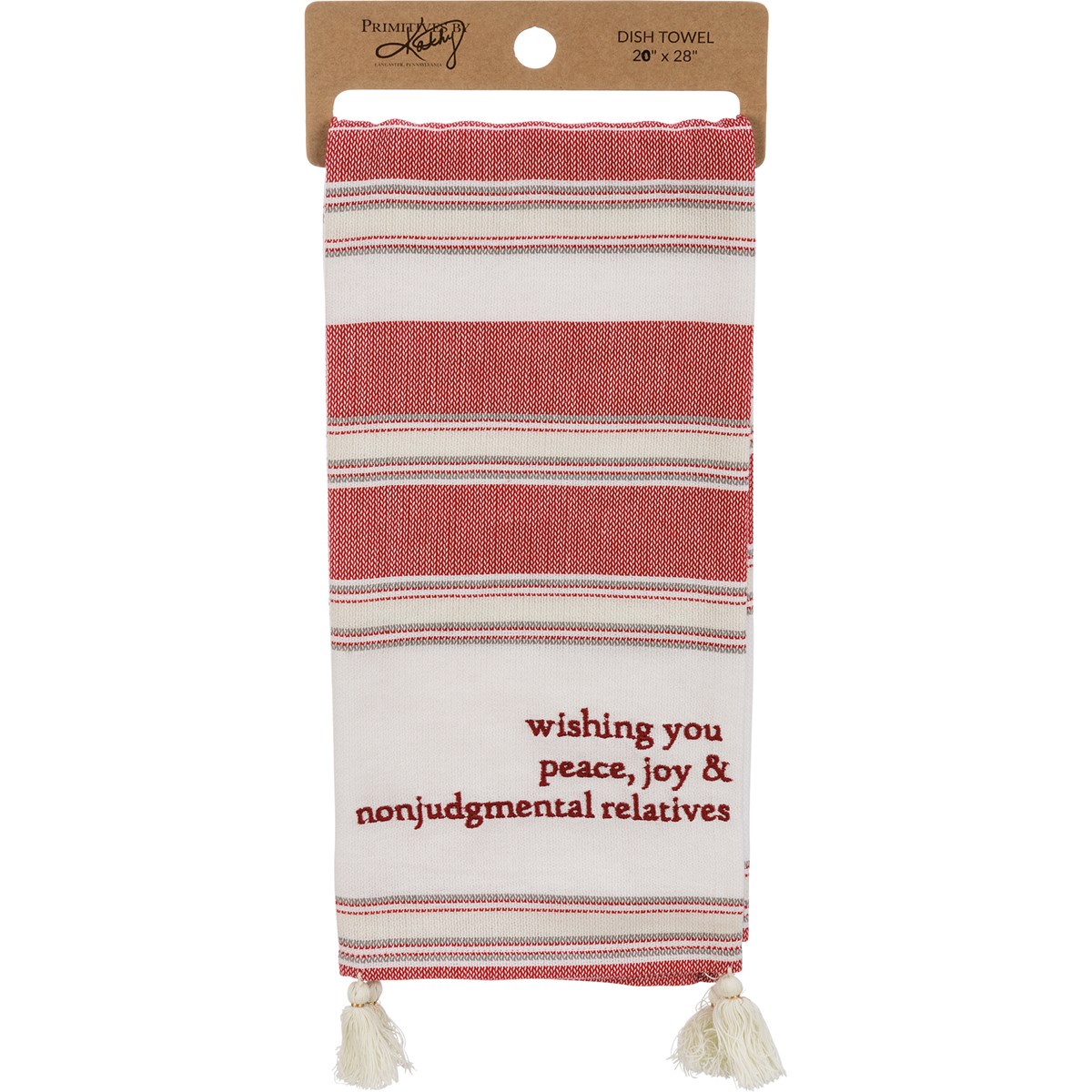 Wishing Nonjudgmental Relatives Kitchen Towel - Cotton