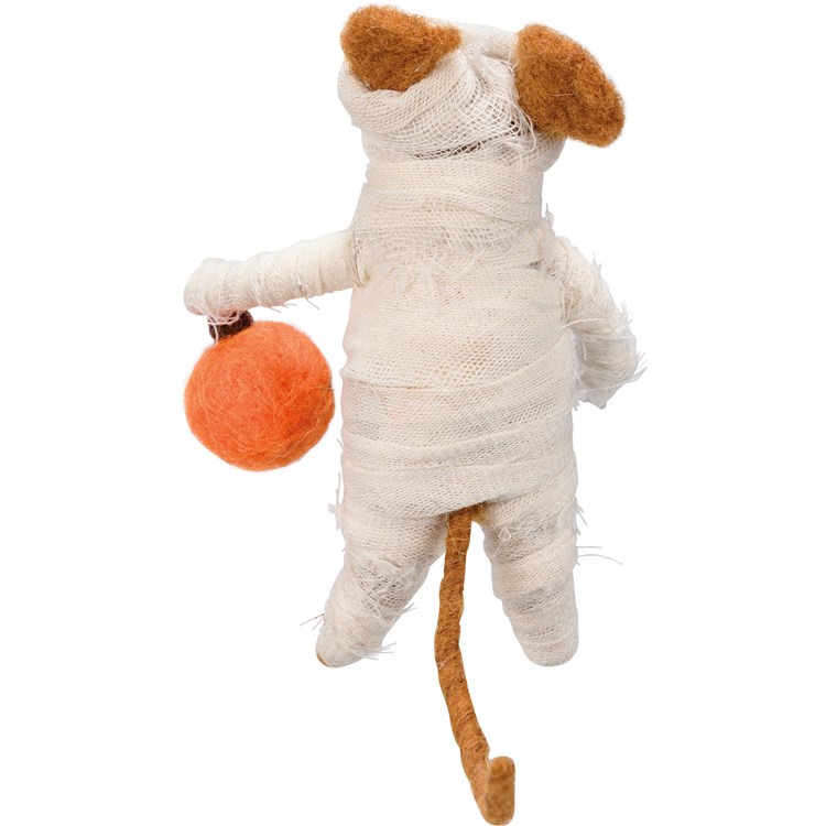 Mummy Mouse Critter - Felt, Polyester Plastic