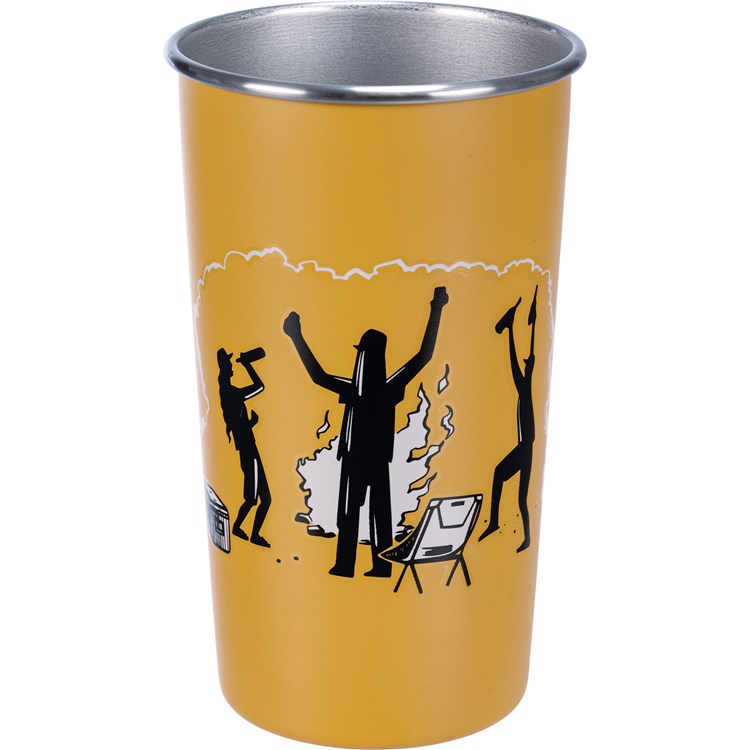 We Don't Hide Crazy We Give It A Beer Tumbler - Stainless Steel
