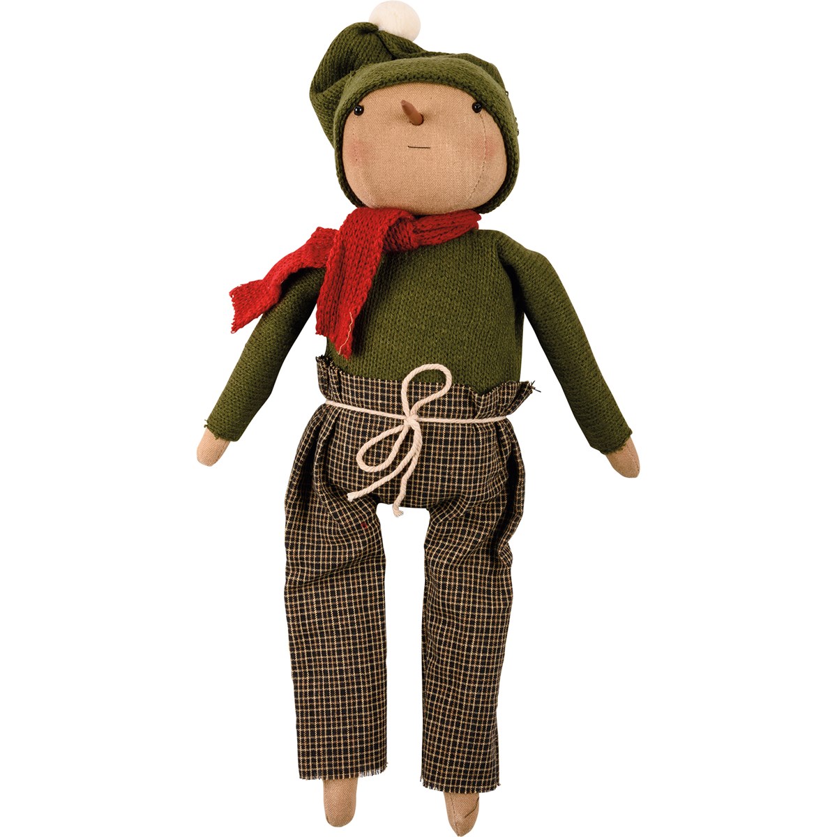 Frank Doll - Cotton, Wood, Wire, Plastic