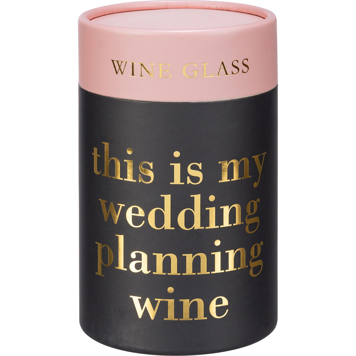 This Is My Wedding Planning Wine Wine Glass - Glass