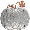 Galvanized Pumpkins Tray Set - Metal