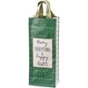 Merry Everything Wine Tote - Post-Consumer Material, Nylon