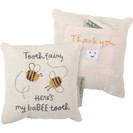 My Babee Tooth Fairy Pillow - Cotton, Linen