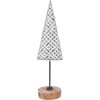 Square Tile Tree Small Sitter - Metal, Wood