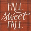 Fall Sweet Fall Plaid Kitchen Towel - Cotton