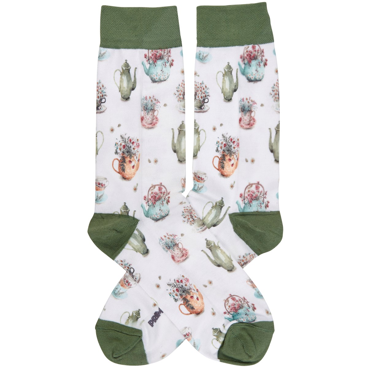 Tea Lover Socks - Polyester, Spandex