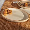 Cream Cottage Platter - Stoneware