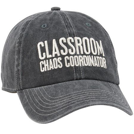 Classroom Chaos Coordinator Baseball Cap - Cotton, Metal