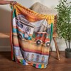Camper Throw Blanket - Plush Polyester