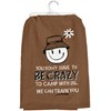 Camp With Us Kitchen Towel - Cotton