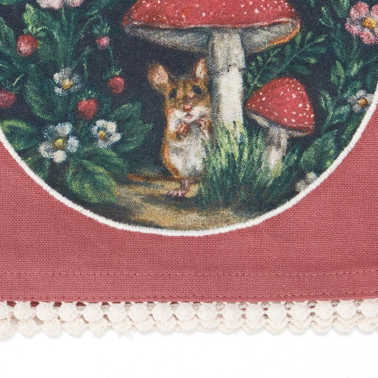 Woodland Mouse Kitchen Towel - Cotton