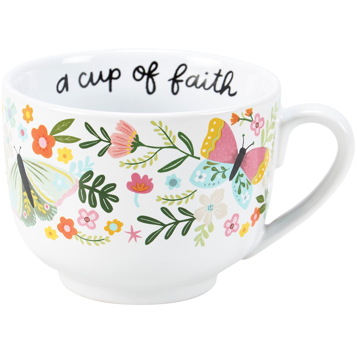 A Cup Of Faith Mug - Stoneware