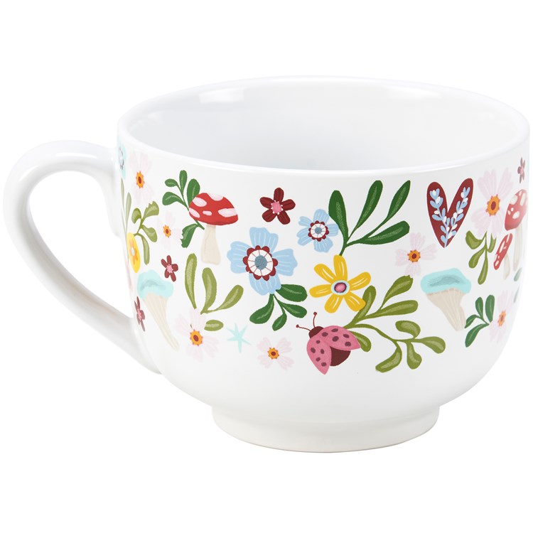 A Cup Of Hugs Mug - Stoneware