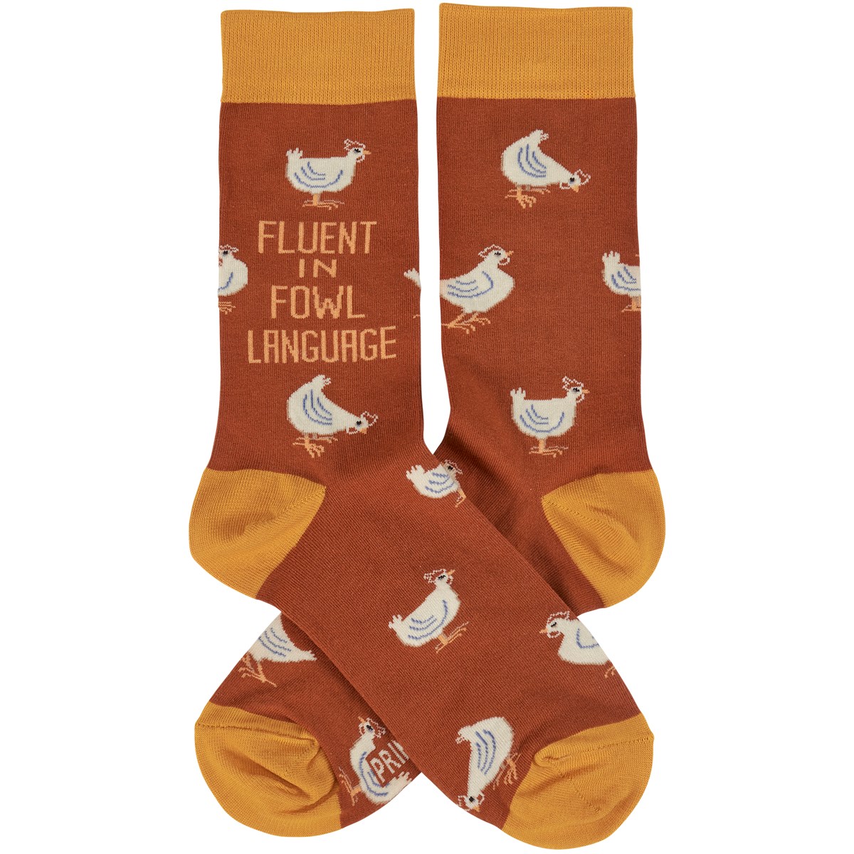 Fowl Language Socks - Cotton, Nylon, Spandex