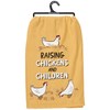 Raising Chickens Kitchen Towel - Cotton