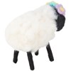 Floral Sheep Critter - Felt, Polyester, Plastic
