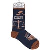 Awesome Lawyer Socks - Cotton, Nylon, Spandex