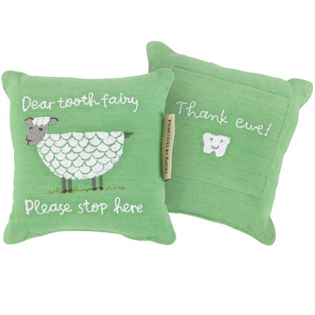 Little Farm Tooth Fairy Pillow - Cotton