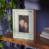Green Mosaic Inset Box Frame - Wood, Glass