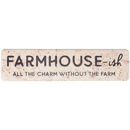 Farmhouse-ish Wall Decor - Metal