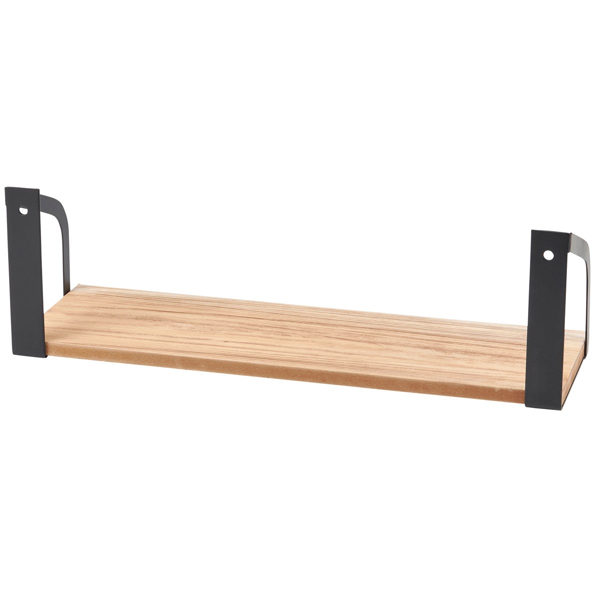 Floating Shelf Set - Wood, Metal