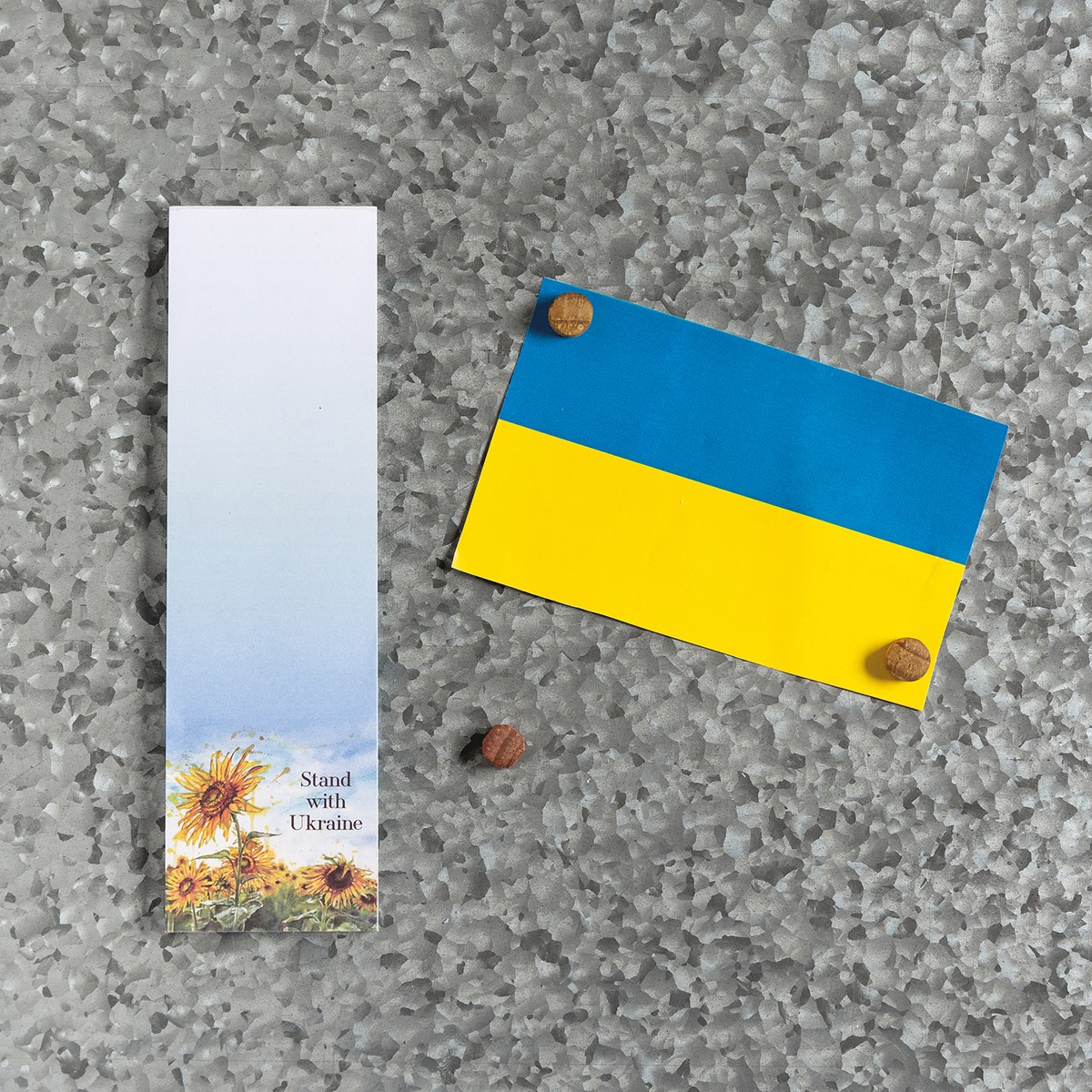 Stand With Ukraine List Pad - Paper, Magnet