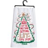 Only Thing Getting Lit This Year Kitchen Towel - Cotton