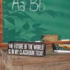 Future Of The World Box Sign - Wood