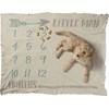 Little Man Milestone Blanket - Cotton