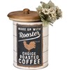 Farmhouse Canister Set - Metal, Paper, Wood